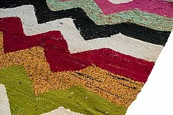 Alfombra Marroquí Bereber Boucherouite 120 x 235 cm