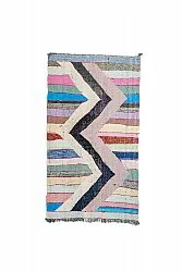 Alfombra Marroquí Bereber Boucherouite 130 x 230 cm