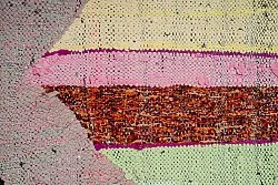 Alfombra Marroquí Bereber Boucherouite 130 x 230 cm