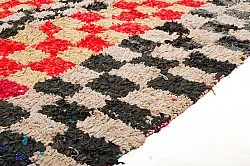 Alfombra Marroquí Bereber Boucherouite 360 x 125 cm