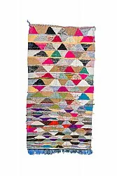 Alfombra Marroquí Bereber Boucherouite 150 x 255 cm