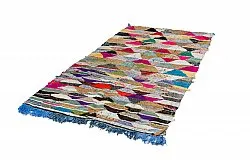 Alfombra Marroquí Bereber Boucherouite 150 x 255 cm