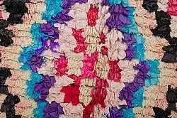 Alfombra Marroquí Bereber Boucherouite 305 x 155 cm