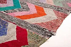 Alfombra Marroquí Bereber Boucherouite 150 x 275 cm