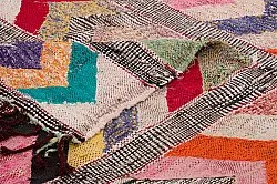 Alfombra Marroquí Bereber Boucherouite 150 x 275 cm