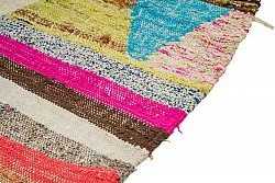 Alfombra Marroquí Bereber Boucherouite 145 x 260 cm
