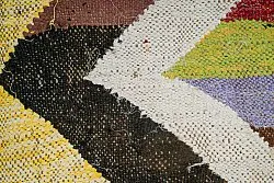 Alfombra Marroquí Bereber Boucherouite 125 x 225 cm