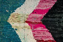 Alfombra Marroquí Bereber Boucherouite 125 x 240 cm
