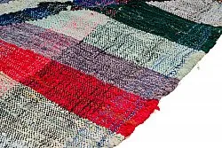 Alfombra Marroquí Bereber Boucherouite 125 x 210 cm