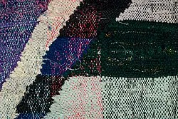 Alfombra Marroquí Bereber Boucherouite 125 x 210 cm