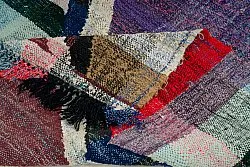 Alfombra Marroquí Bereber Boucherouite 125 x 210 cm