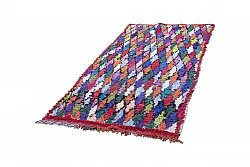 Alfombra Marroquí Bereber Boucherouite 230 x 115 cm