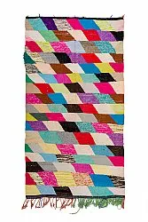 Alfombra Marroquí Bereber Boucherouite 155 x 280 cm