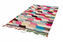 Alfombra Marroquí Bereber Boucherouite 155 x 280 cm