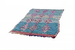 Alfombra Marroquí Bereber Boucherouite 190 x 125 cm