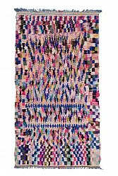 Alfombra Marroquí Bereber Boucherouite 265 x 145 cm