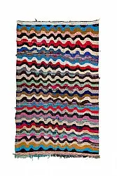 Alfombra Marroquí Bereber Boucherouite 170 x 270 cm