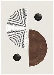 Alfombra Wilton - Narbonne (beige/negro/marrón)