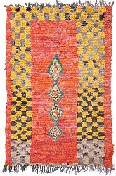 Alfombra Marroquí Bereber Boucherouite 220 x 140 cm