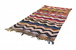 Alfombra Marroquí Bereber Boucherouite 140 x 295 cm
