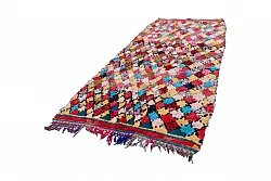 Alfombra Marroquí Bereber Boucherouite 300 x 135 cm