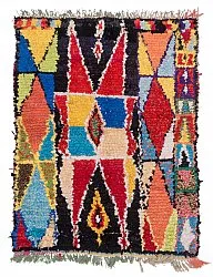 Alfombra Marroquí Bereber Boucherouite 170 x 130 cm