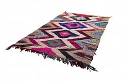 Alfombra Marroquí Bereber Boucherouite 165 x 270 cm