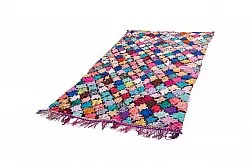 Alfombra Marroquí Bereber Boucherouite 255 x 135 cm