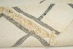 Alfombra Kilim Marroquí Bereber Beni Ourain 200 x 295 cm