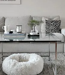 Alfombra de Lana - Otago (gris/negro)