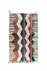Alfombra Marroquí Bereber Boucherouite 140 x 230 cm