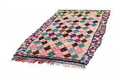 Alfombra Marroquí Bereber Boucherouite 255 x 150 cm