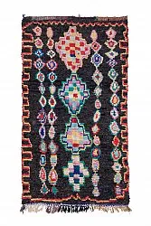 Alfombra Marroquí Bereber Boucherouite 265 x 145 cm