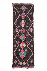 Alfombra Marroquí Bereber Boucherouite 405 x 130 cm