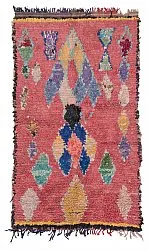 Alfombra Marroquí Bereber Boucherouite 325 x 130 cm
