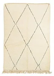 Alfombra Kilim Marroquí Bereber Beni Ourain 155 x 250 cm