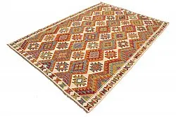 Alfombra kilim oriental 252 x 177 cm