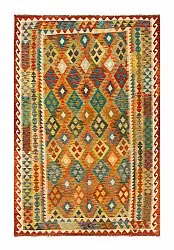 Alfombra kilim oriental 302 x 201 cm