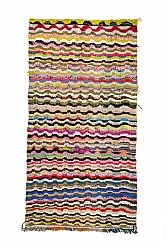 Alfombra Marroquí Bereber Boucherouite 150 x 305 cm