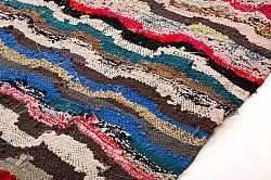 Alfombra Marroquí Bereber Boucherouite 150 x 305 cm
