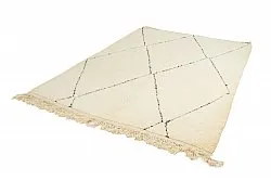 Alfombra Kilim Marroquí Bereber Beni Ourain 155 x 250 cm