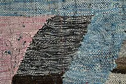 Alfombra Marroquí Bereber Boucherouite 140 x 255 cm