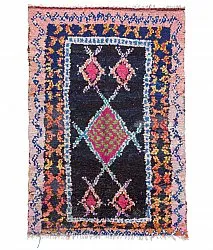 Alfombra Marroquí Bereber Boucherouite 200 x 145 cm