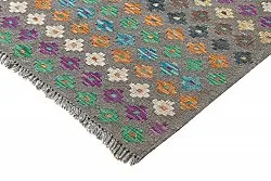 Alfombra kilim oriental 291 x 206 cm