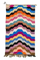 Alfombra Marroquí Bereber Boucherouite 150 x 255 cm