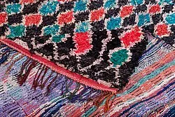 Alfombra Marroquí Bereber Boucherouite 395 x 180 cm