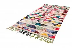 Alfombra Marroquí Bereber Boucherouite 145 x 330 cm