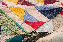 Alfombra Marroquí Bereber Boucherouite 145 x 330 cm