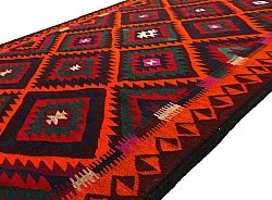 Alfombra kilim oriental 379 x 173 cm