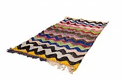 Alfombra Marroquí Bereber Boucherouite 125 x 245 cm